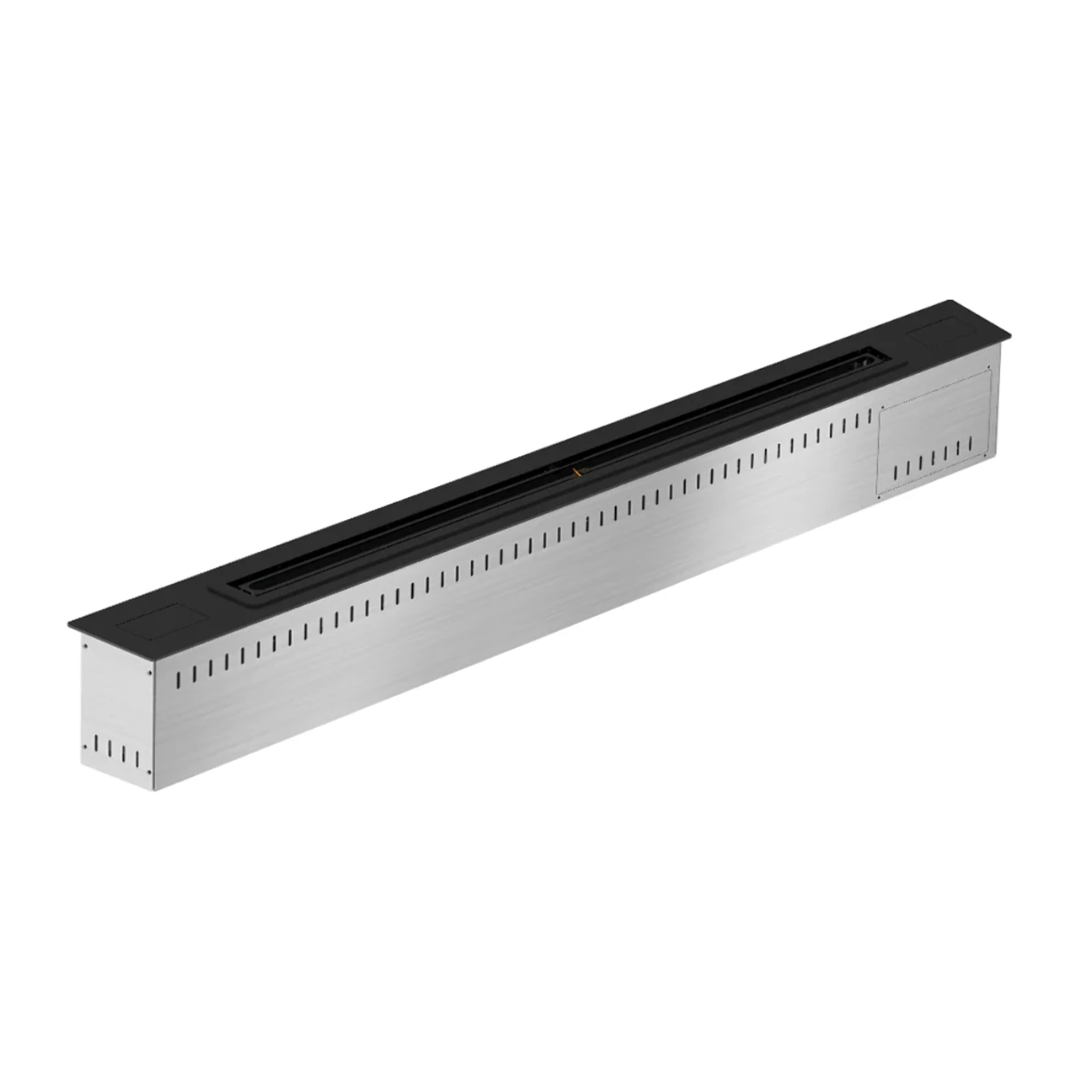 Slim 100 - Bruciatore a Bioetanolo Automatico da Incasso 90,8x16,8x12,8 cm 5,5lt Smart App in Acciaio
