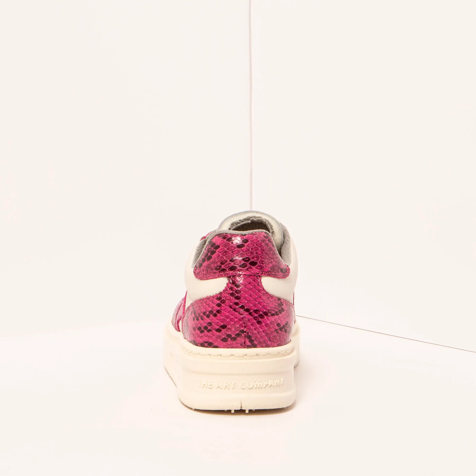 Zapatillas 1777 SNAKE FUXIA-CREAM/BELLEVILLE color Fuxia-cream