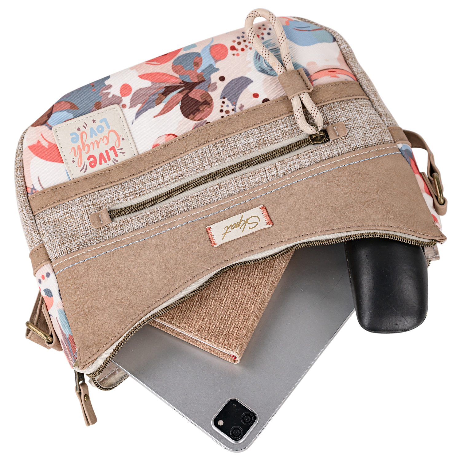 Bolso Bandolera Mujer Skpat Leyre Taupe