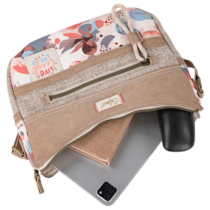 Bolso Bandolera Mujer Skpat Leyre Taupe