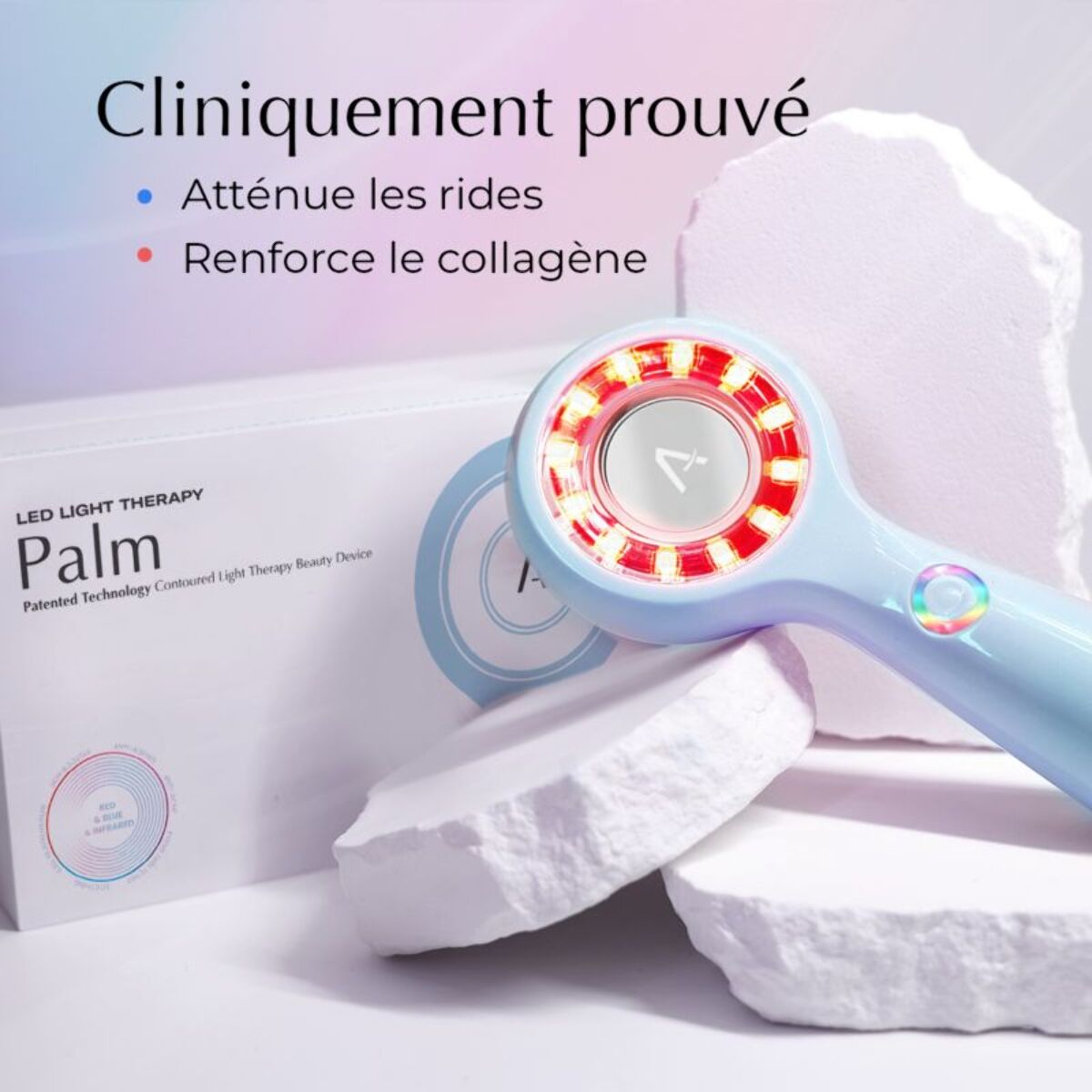 Masque LED ADURO Palm HD-03AL visage et corps
