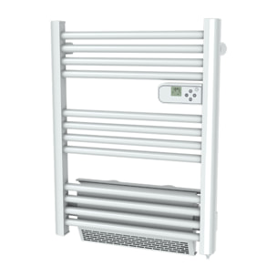 Radiateur sèche-serviette compact 500w soufflerie 1000w