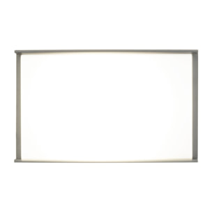 Forlight Block - Aplique de Pared Exterior LED Luz Neutra 4000K Moderno para Terraza y Jardín de Aluminio Gris Antracita
