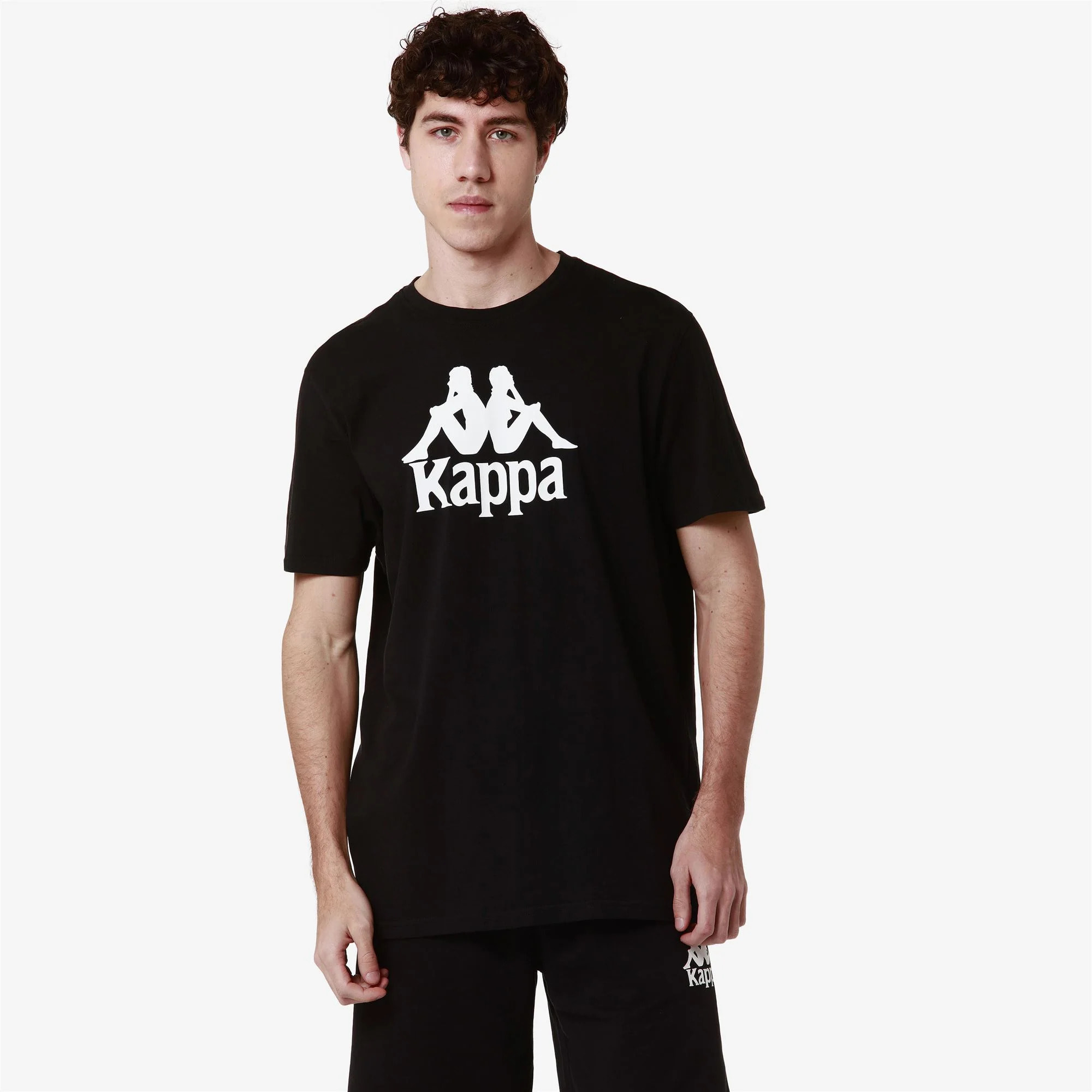 Kappa - Camisetas y tops Hombre Negro - AUTHENTIC ESTESSI