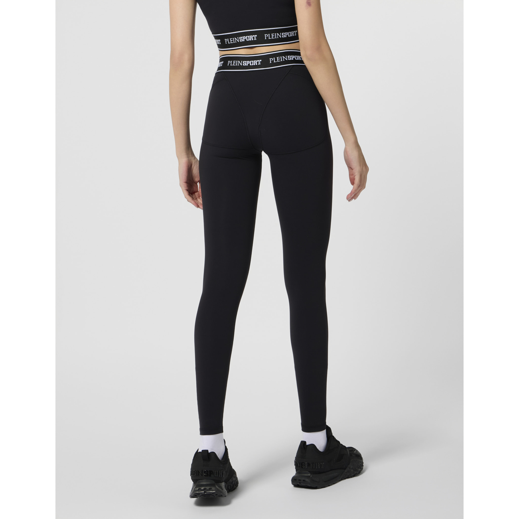 PLEIN SPORT Fleece Jogging Leggings
