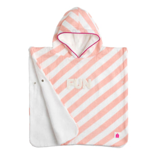 Poncho de bain bébé en coton