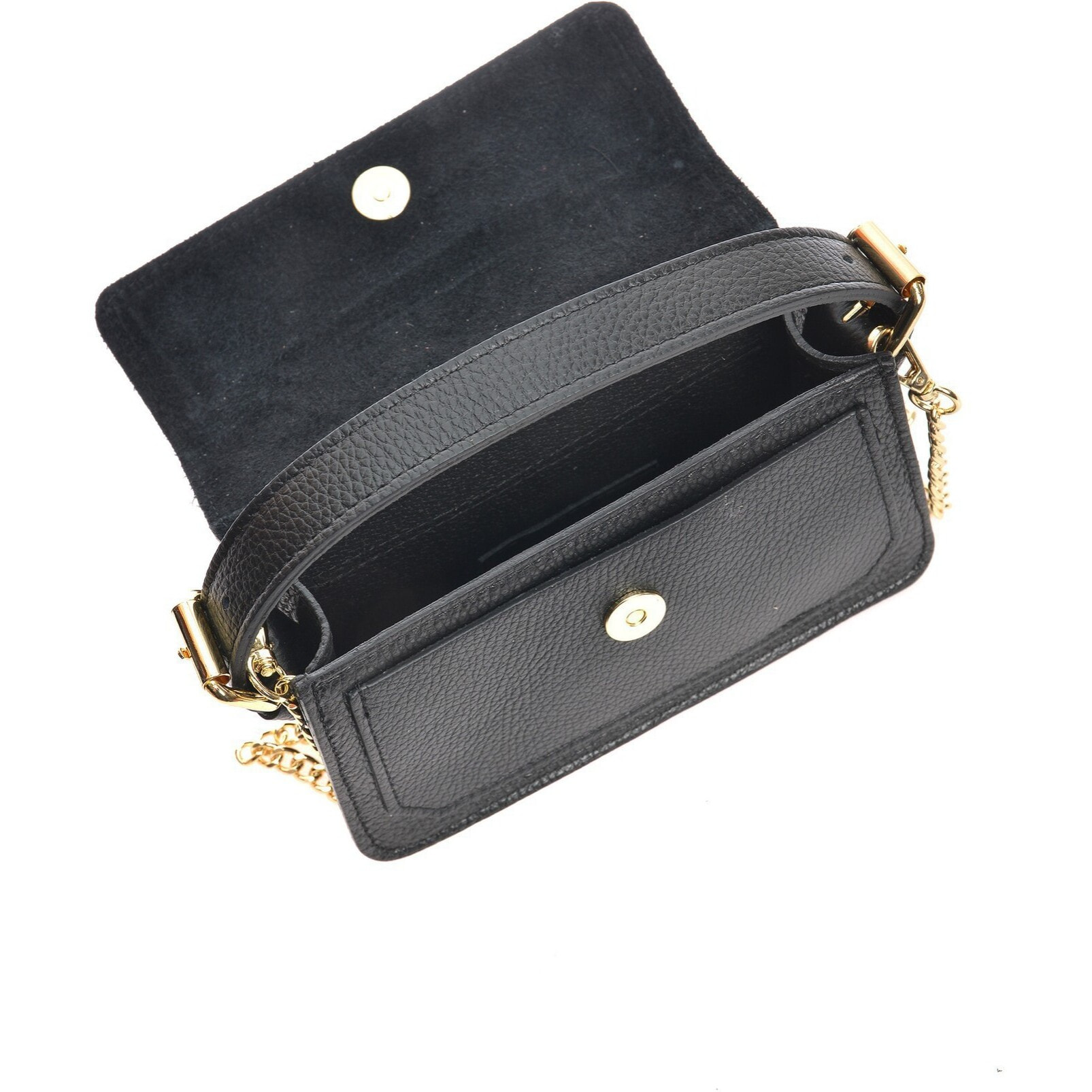 Borsa a spalla Anna Luchini Nero