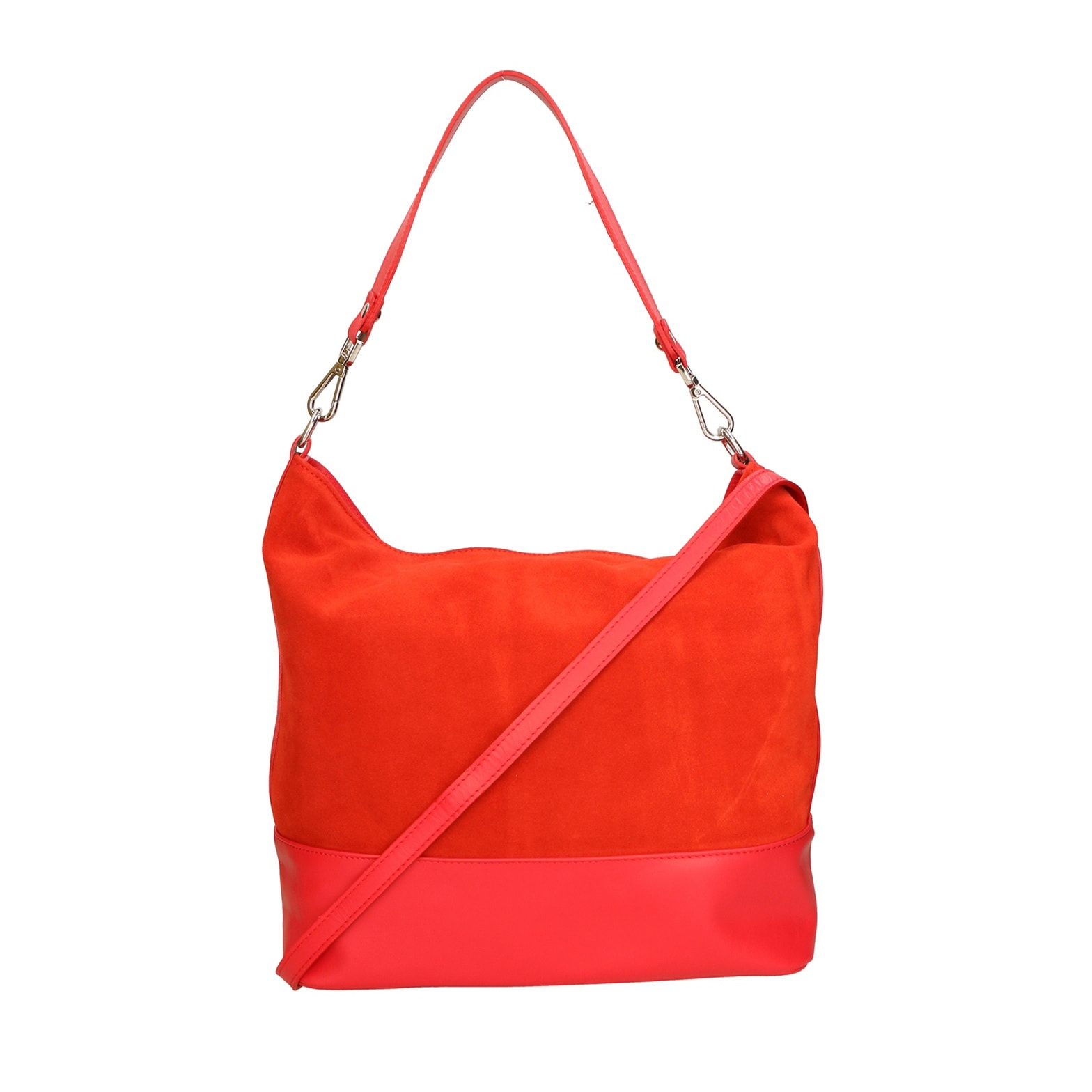 Borsa a spalla da donna - Modello Graziana - Vera pelle - 33.0 x 35.0 x 11.0 cm