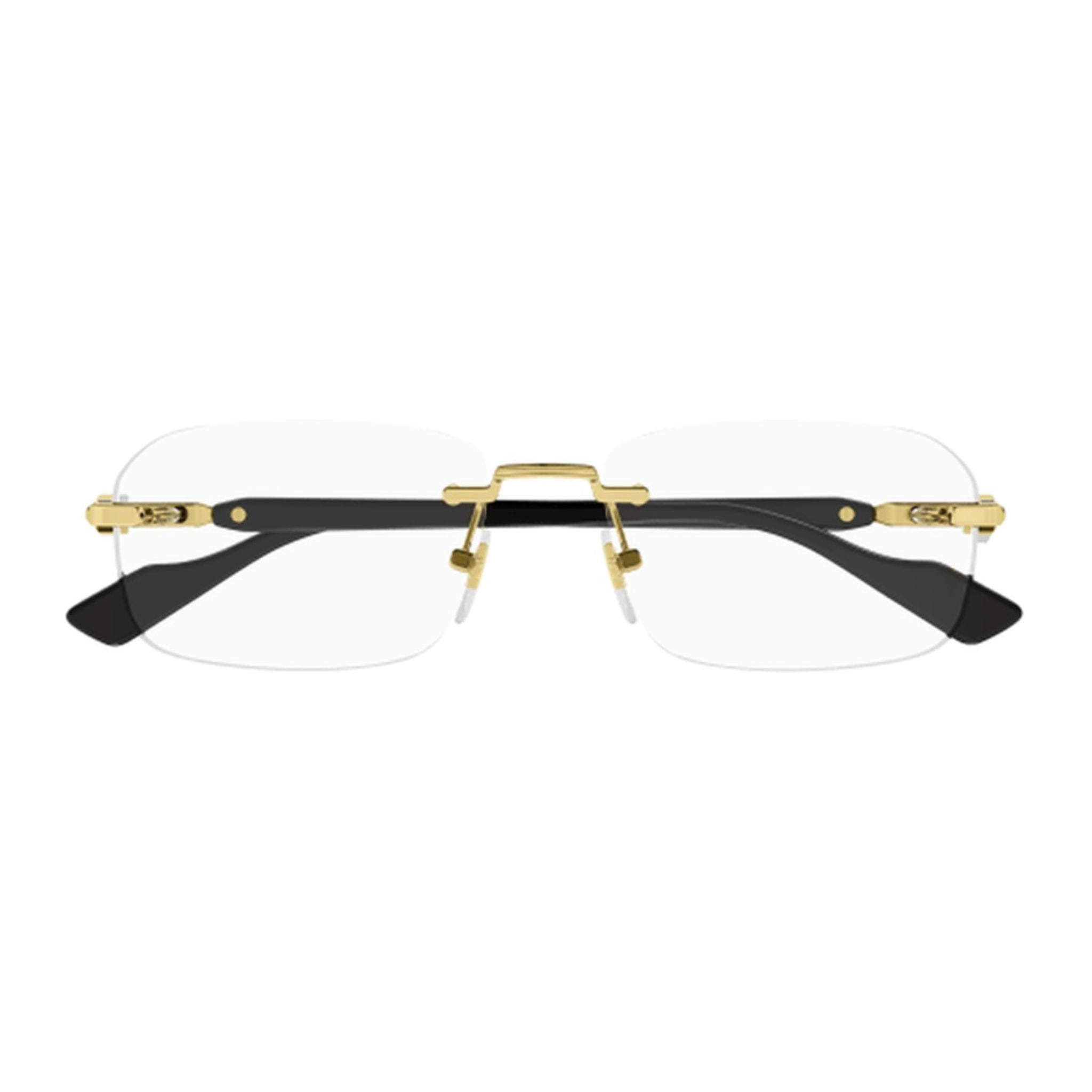 Gafas de Vista Gucci GG1221O-001 de Metal Hombre 56 mm