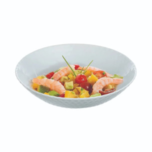 6 platos hondos grises 20 cm Pampille - Luminarc