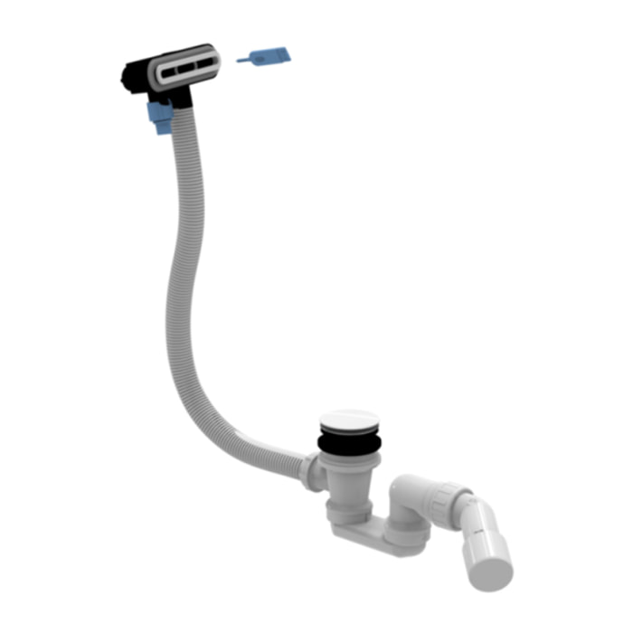 Vidage pour baignoire VILLEROY & BOCH Loop & Friends semi-îlot blanc