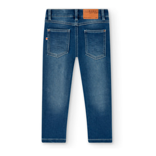 Pantalón denim punto de niño -BCI