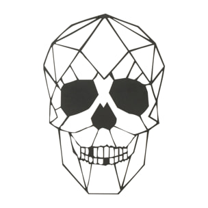 J-Line décoration murale Squelette - métal - noir