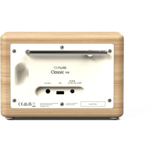 Radio DAB PURE Classic H4 Cotton White