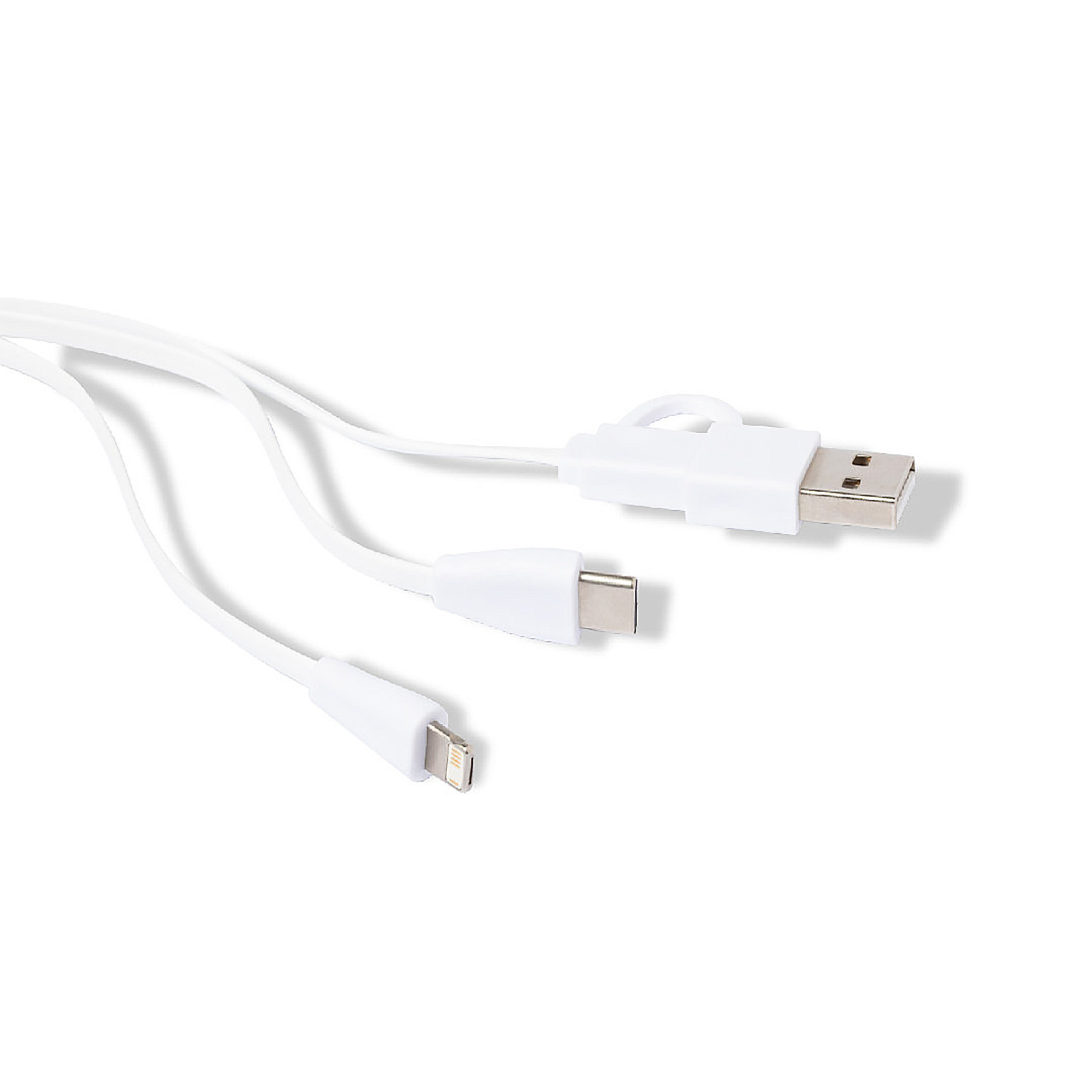 Cable Cargador organic bambú/mármol Micro USB, Tipo C y Lightning 5V DC 2.4A