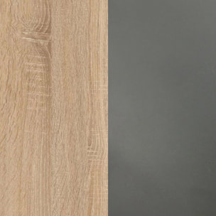 Mueble TV Lino Roble Canadian - Antracita