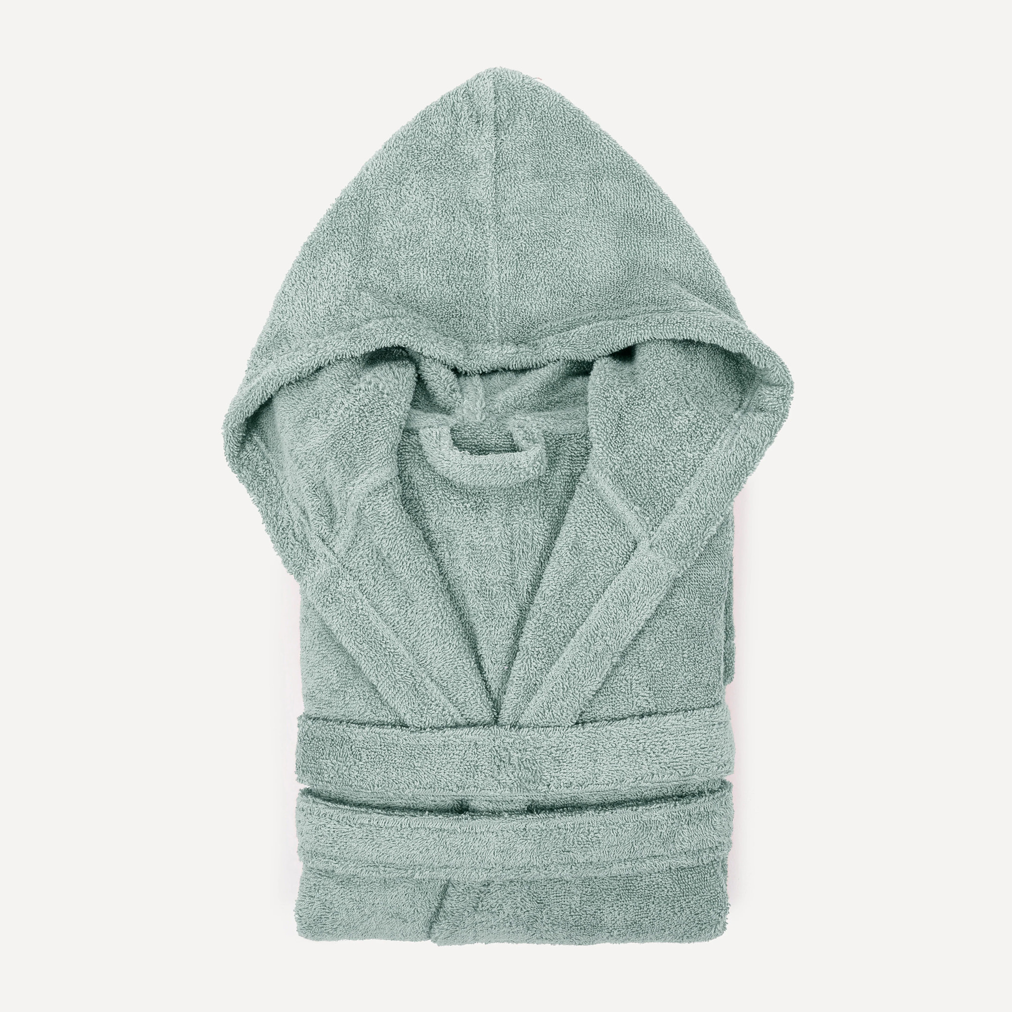Albornoz Capucha 450gr unisex verde keike