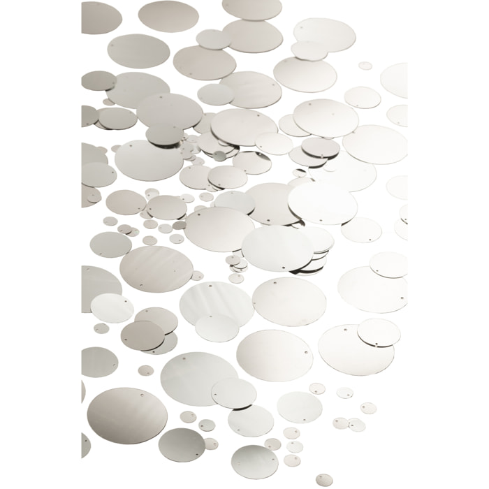 J-Line paillettes Sequin Rond - pvc - argent - paquet de 1000