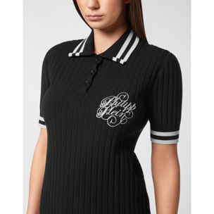 PHILIPP PLEIN Vestido de día de punto