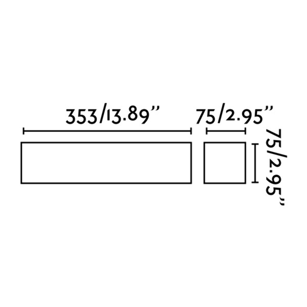 EACO 2 Aplique blanco