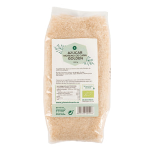 PLANETA HUERTO | Azúcar de Caña Golden ECO Planeta Huerto 500 g - Azúcar de Caña Golden Light Ecológica con Alto Valor Nutricional y Sabor Natural para Uso Culinario y Bebidas