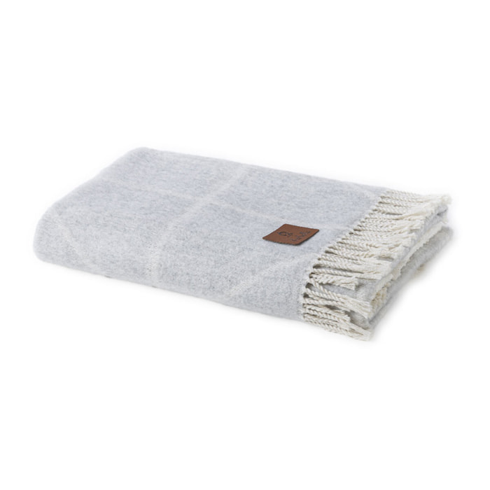 Plaid NERJA gris 130x170 cm