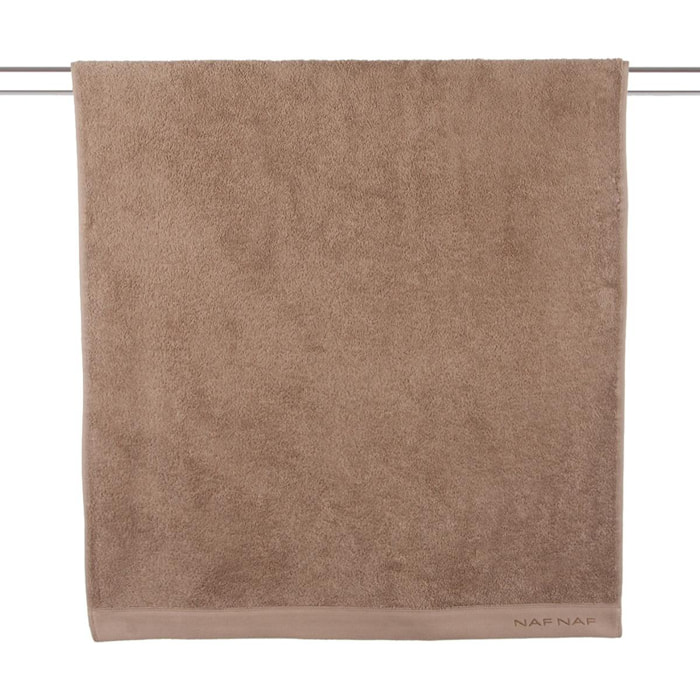 Toalla de baño CASUAL marrón 100x150 cm - 100% algodón -