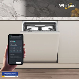 Lave vaisselle encastrable WHIRLPOOL W0ITP51W - PowerCleanPro - 6e sens - connecté