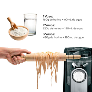 Máquina de pasta 260w para 6 tipos de pasta masterpro