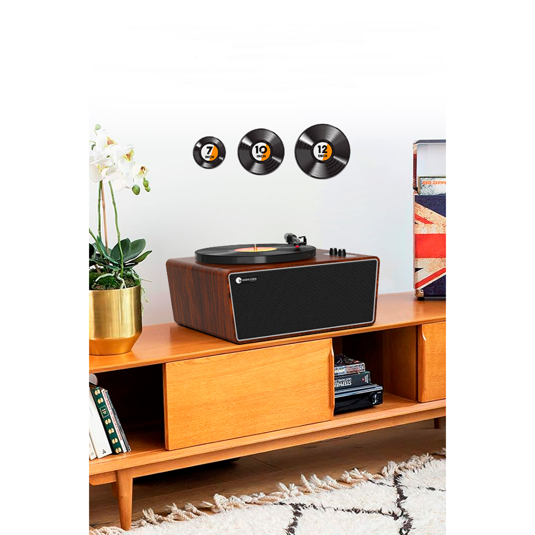 Tocadiscos MAGNUSSEN T2 - Negro