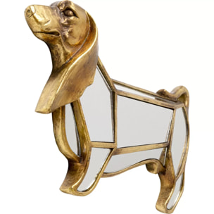 Déco murale miroir chien basset Kare Design