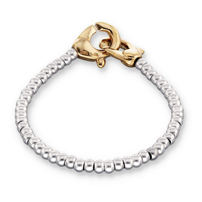 Pulsera SER INSEPARABLE PLATEADO L