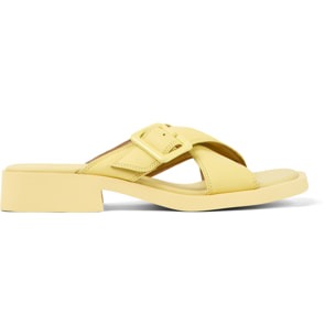 Sandalias - CAMPER Dana - Amarillo - Cuero liso