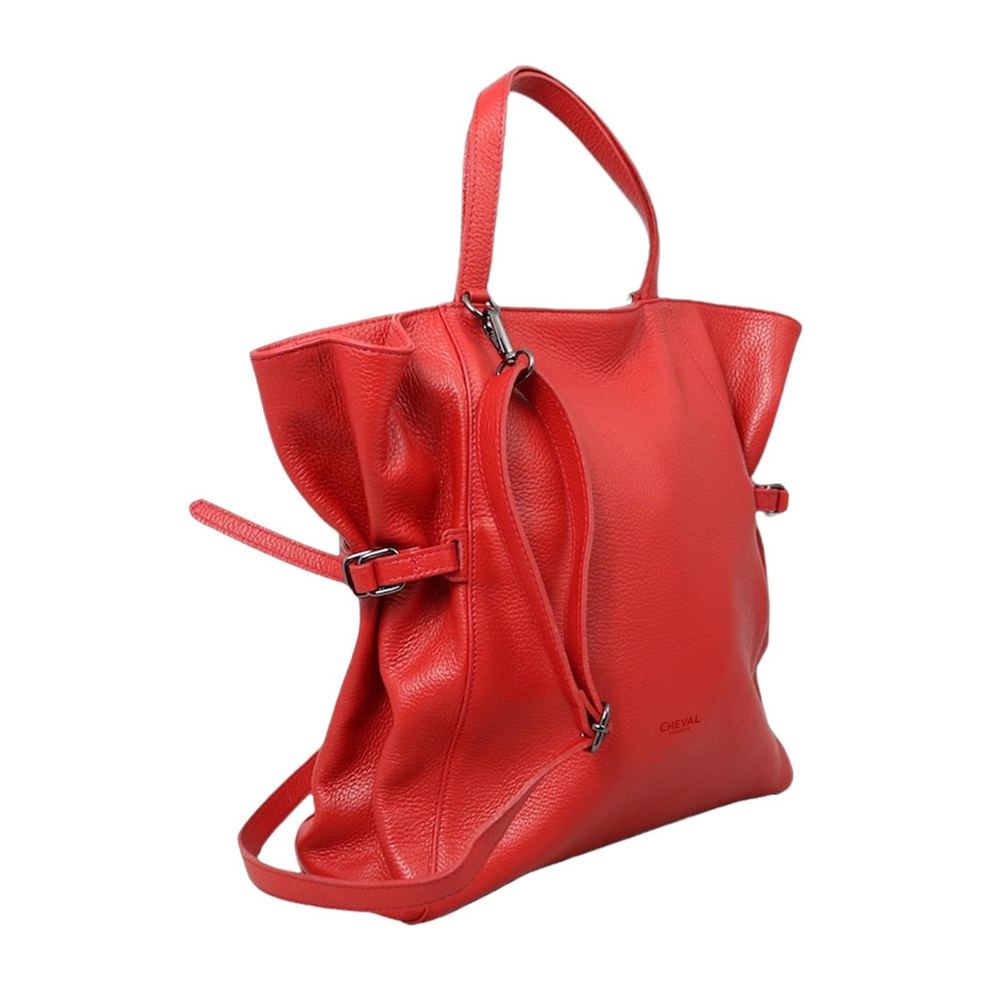 Bolso de hombro Cheval Firenze Electra Rojo