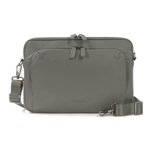 Borsa a tracolla  unisex In Vera pelle Made in Italy 34x23x8,5 cm