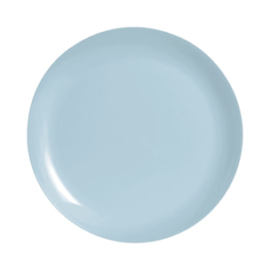 4 assiettes plates 25cm Diwali Paradise Blue - Luminarc