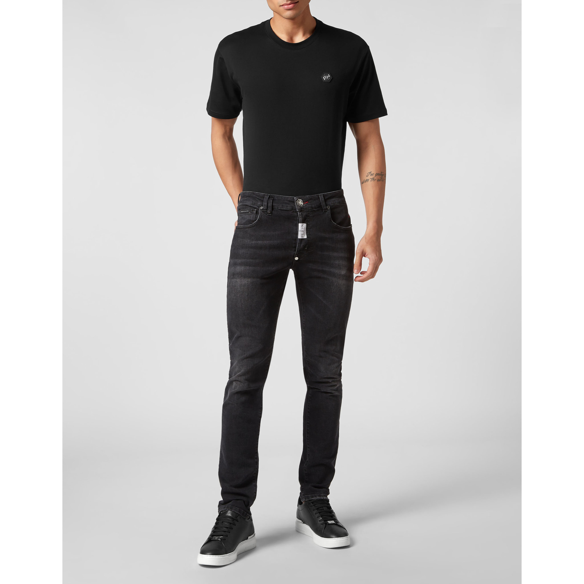 PHILIPP PLEIN Vaqueros de corte recto