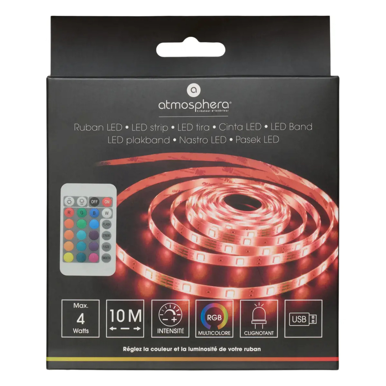 Ruban LED Lumy 1m blanc