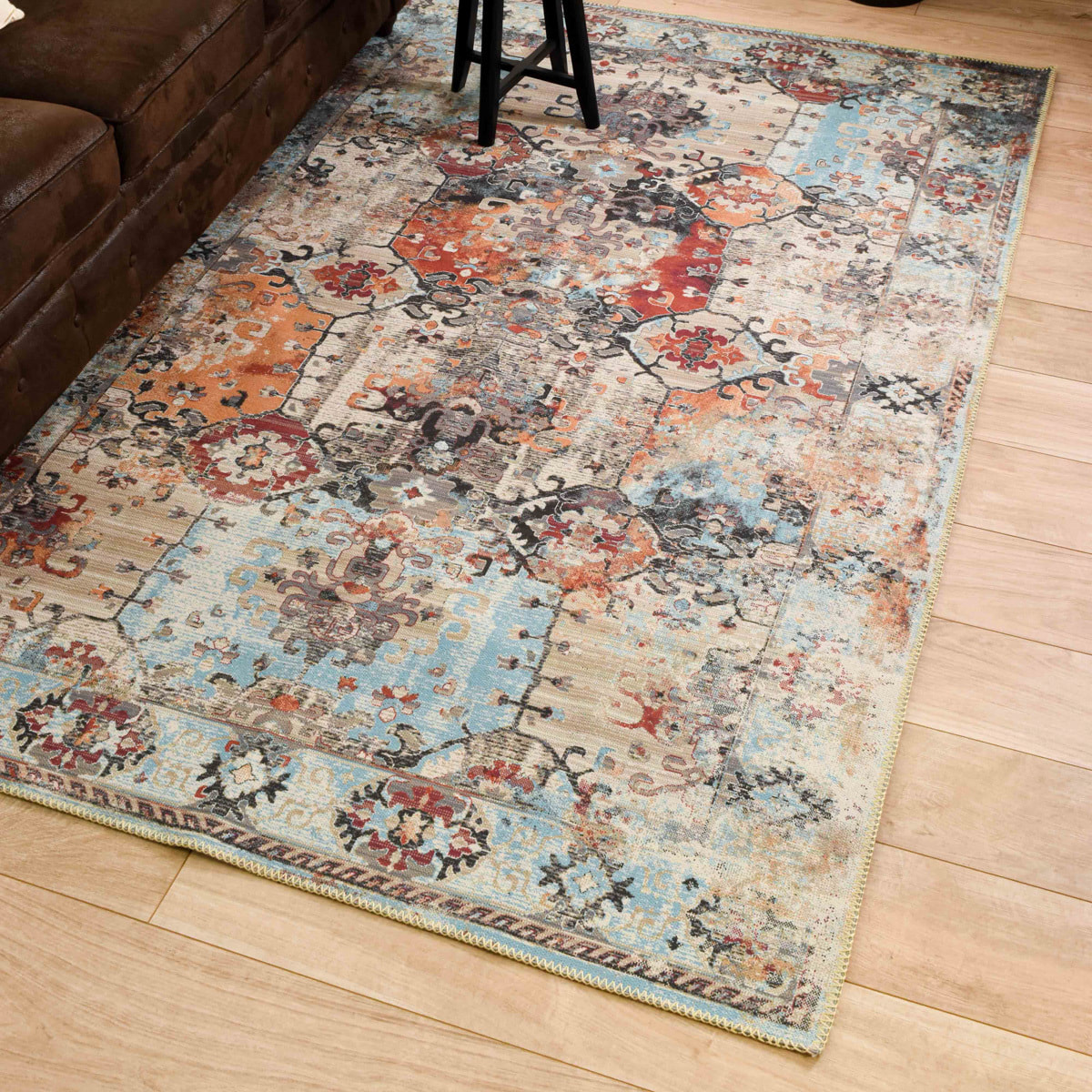 Radom - vintage lavable en machine, multicolore