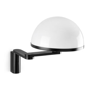 DOME Applique noire avec bras orientable