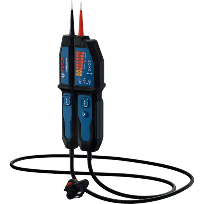 Testeur de tension GVT 1000-15 Professional - 1 000 V CA/CC - BOSCH - 0601077800