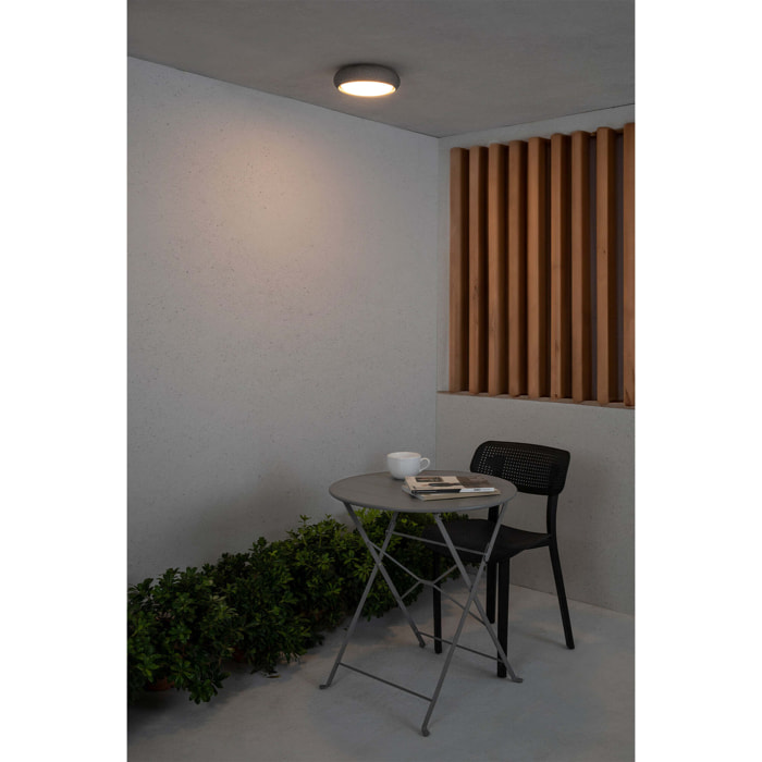 ANGA 240 Plafonnier gris foncé