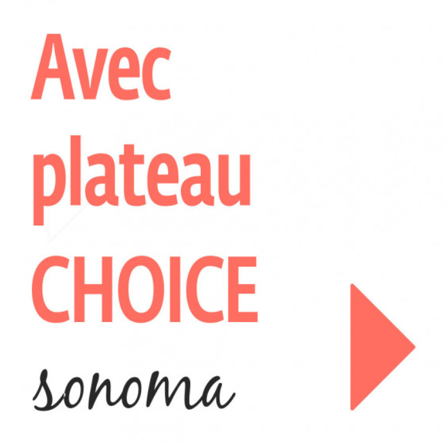 Piètement de table luge en métal noir - CHOICE
