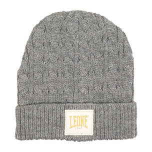 Gorro de mujer tricot trenzado "Basic"