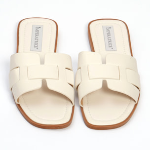 Ciabattine in simil pelle