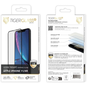 Protège écran TIGER GLASS Iphone 11/XR verre trempé recyclé