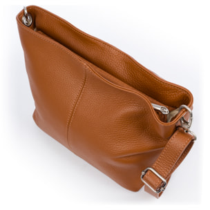 Battifollo Bolso de hombro Mujer. Piel auténtica Dollaro.