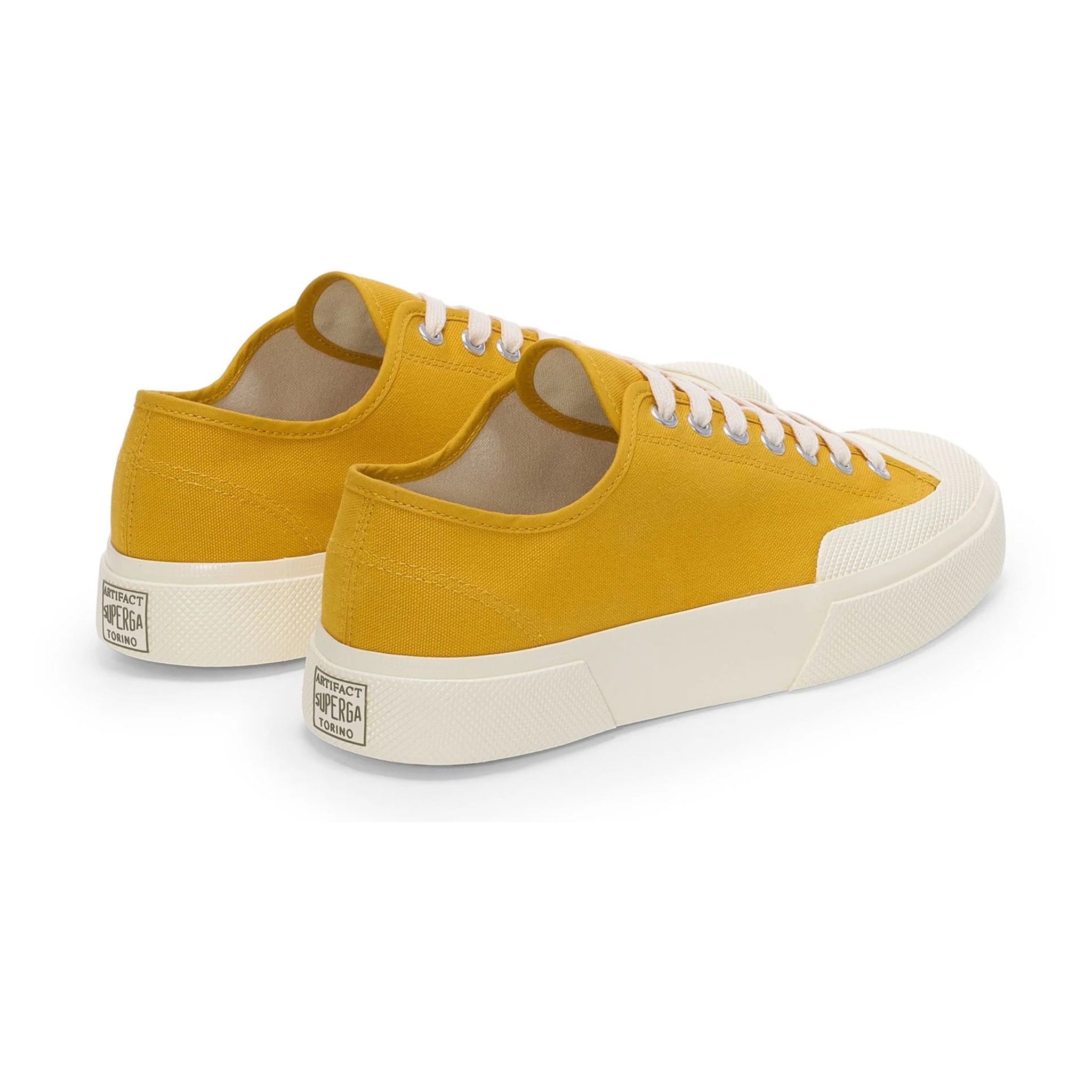 Superga - Zapatillas Unisex Amarillo - 2432 WORKS LOW CUT COTTON CANVAS
