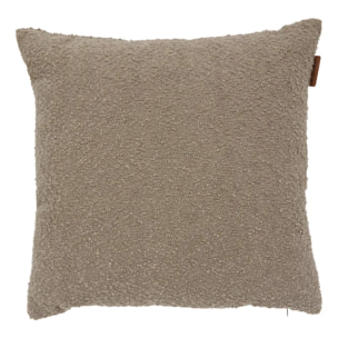 Coussin déco Solfia café 45x45cm