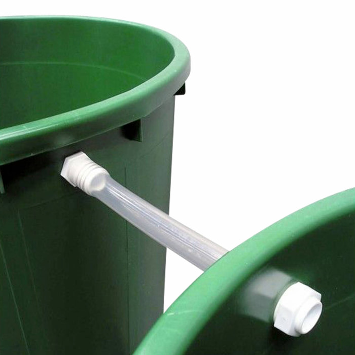 Kit de connexion pour récupérateurs d'eau mâle / mâle 20/27. L 20 x l 34 x H 4cm